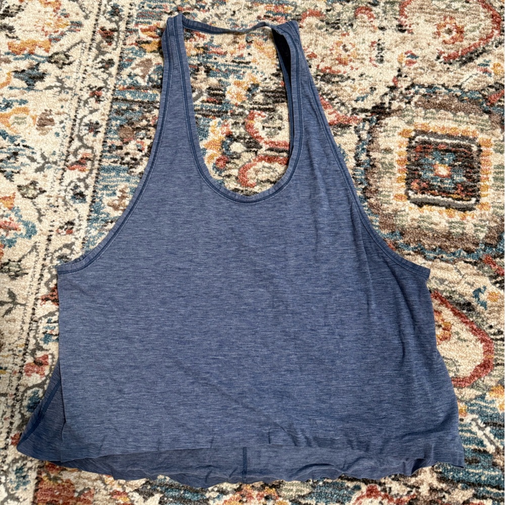 Lululemon blue tank top size 6